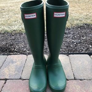 Green Hunter Boots